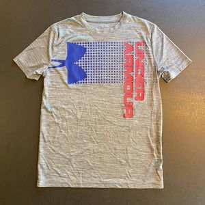 Boys Under Armour Short Sleeve Shirt, YLG